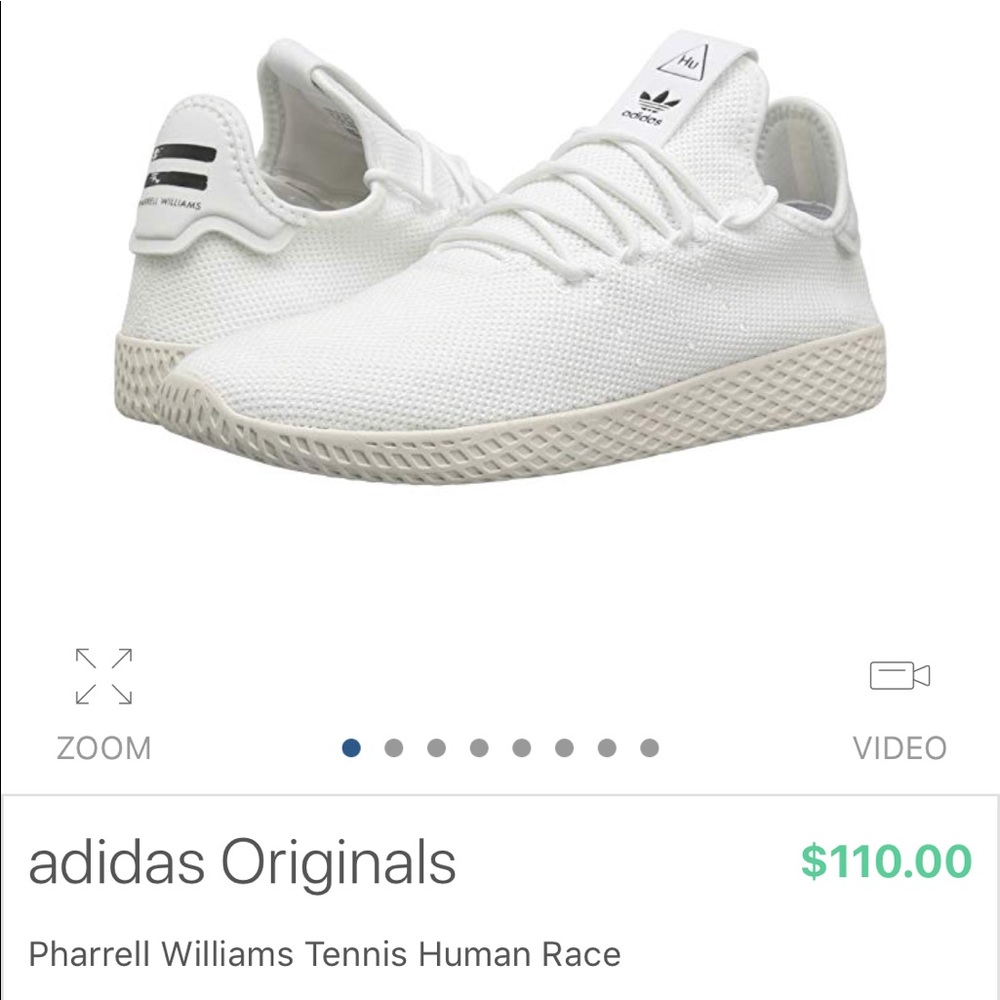 Adidas Pharrell Williams HU Mens Size 10.5